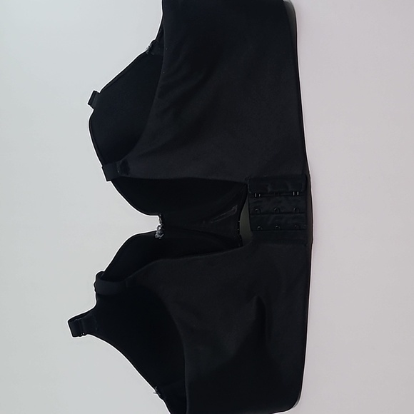 CACIQUE Black Smooth Lightly Lined Full Coverage Back Smoother Bra - Size 42C‎ - Picture 3 of 10